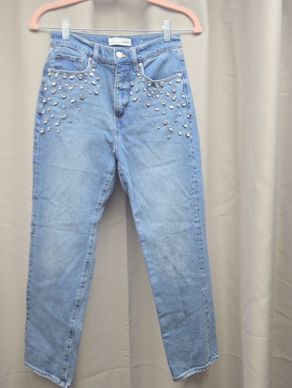 Loft Studded Light Blue Women’s Jeans Size 0
